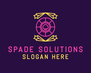 Star Casino Spade logo design