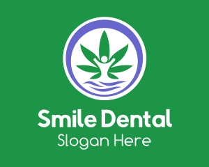 Oil - Weed Human Dispensary logo design