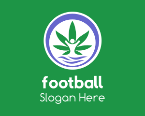 Marijuana - Weed Human Dispensary logo design