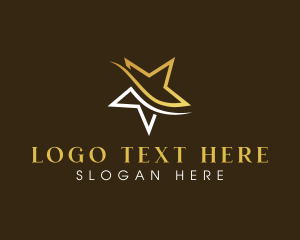 Swoosh - Event Elegant Star logo design