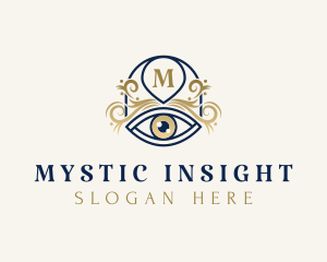 Mystic Fortune Telling Eye logo design