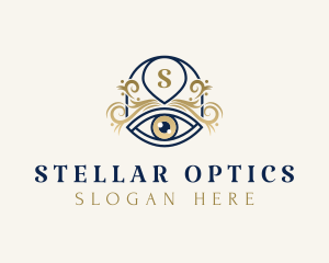 Mystic Fortune Telling Eye logo design