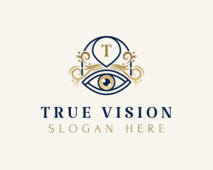 Mystic Fortune Telling Eye logo design