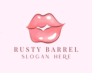 Beauty Makeup Lips Logo