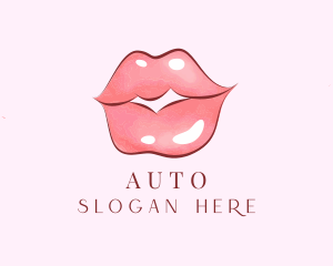 Beauty Makeup Lips Logo