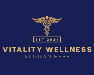 Medical Clinic Wellness logo design