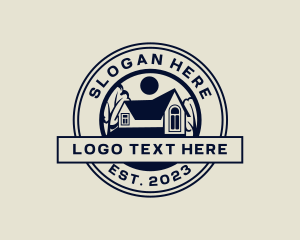 Emblem - House Roof Property logo design