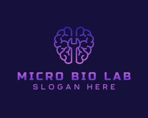 Brain Technology Maintenance logo design