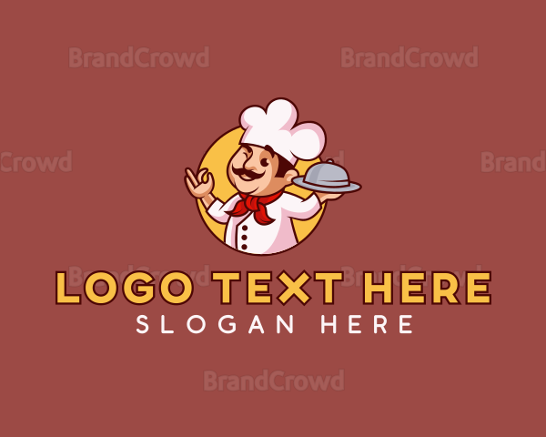 Chef Restaurant Cooking Logo