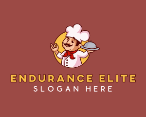 Chef Restaurant Cooking logo design