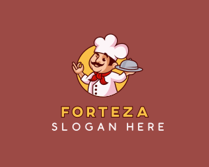 Chef Restaurant Cooking logo design