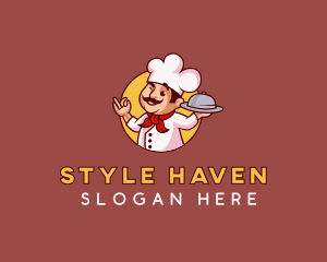 Chef Restaurant Cooking logo design