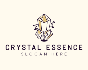 Luxe Crystal Souvenir logo design