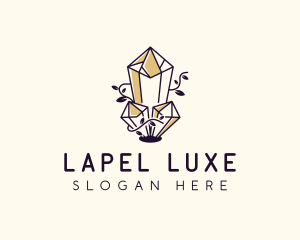 Luxe Crystal Souvenir logo design