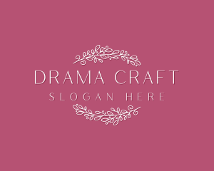 Floral Wedding Stylist Logo