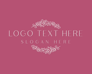 Floral Wedding Stylist Logo