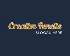 Quirky Cursive Wordmark logo design