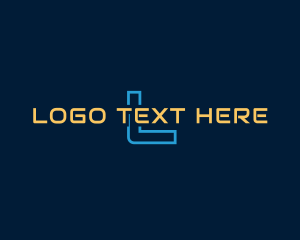 Cyber Stencil Technology Logo