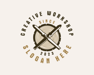 Workshop - Chisel Woodwork Workshop logo design