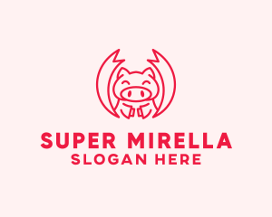 Culture - Pig Martial Arts logo design