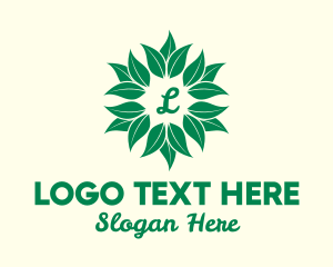 Leafy - Leafy Plant Lettermark logo design