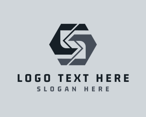 Programming - Tech Cyber Software Letter S logo design