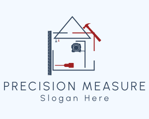 House Construction Plan logo design