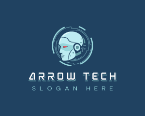 AI Tech Robotics logo design