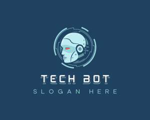 AI Tech Robotics logo design