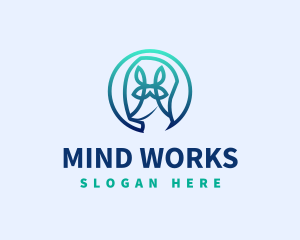 Intelligence Human Therapy logo design