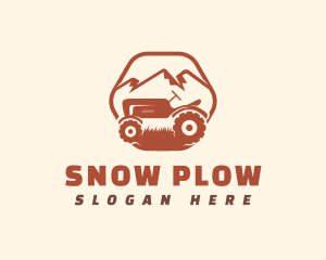 Tractor Farm Vehicle logo design