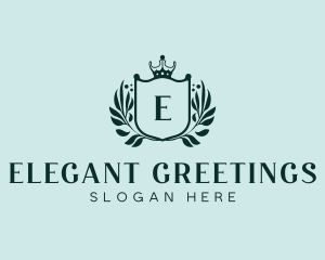 Hotel Event Wreath logo design