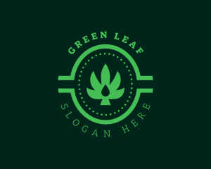 Thc - Marijuana Leaf Dispensary logo design