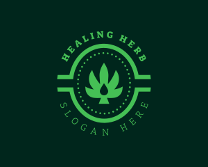 Medicinal - Marijuana Leaf Dispensary logo design