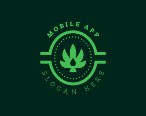 Edibles - Marijuana Leaf Dispensary logo design