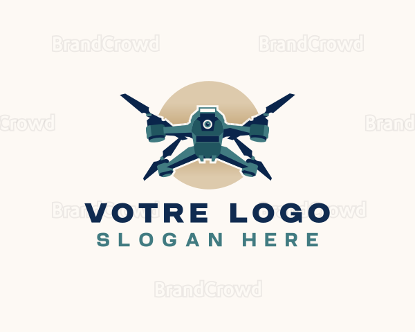 Drone Camera Technology Logo