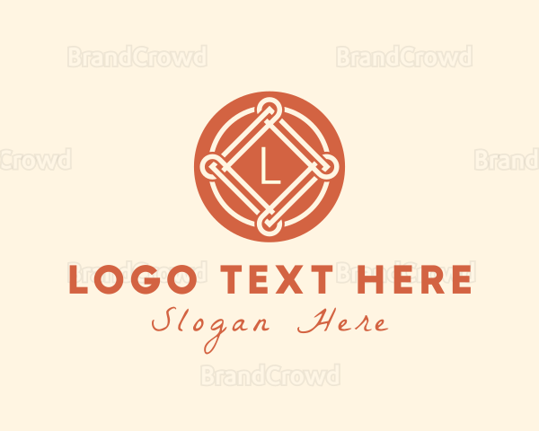 Luxurious Intricate Interior Designer Logo