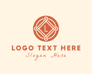 Luxurious Intricate Interior Designer Logo