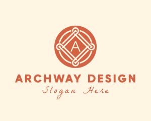 Luxurious Intricate Interior Designer logo design