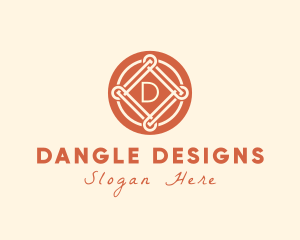 Luxurious Intricate Interior Designer logo design