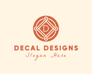 Luxurious Intricate Interior Designer logo design