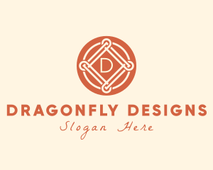 Luxurious Intricate Interior Designer logo design