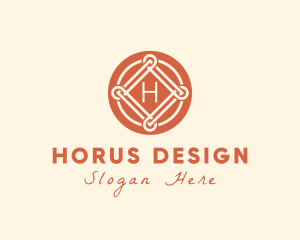 Luxurious Intricate Interior Designer logo design