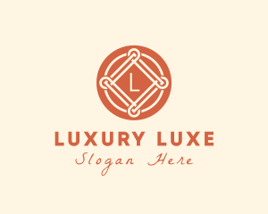 Luxurious Intricate Interior Designer logo design