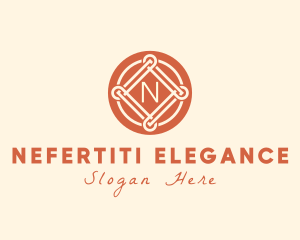 Luxurious Intricate Interior Designer logo design