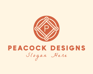 Luxurious Intricate Interior Designer logo design