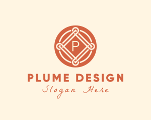 Luxurious Intricate Interior Designer logo design