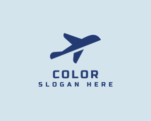 Plane Travel Flight Logo