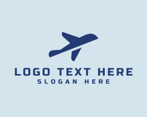 Plane Travel Flight Logo