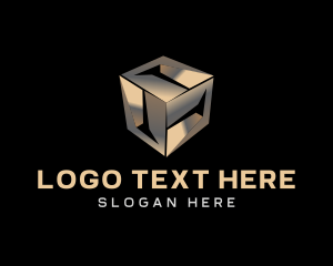 3d - 3D Premium Cube logo design
